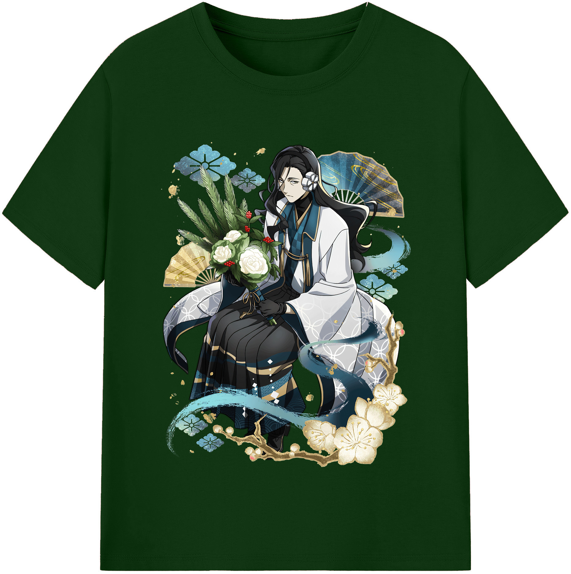 （画像用） 文豪ストレイドッグス Bungo Stray Dogs 綿100％半袖Tシャツ（フロントプリント）